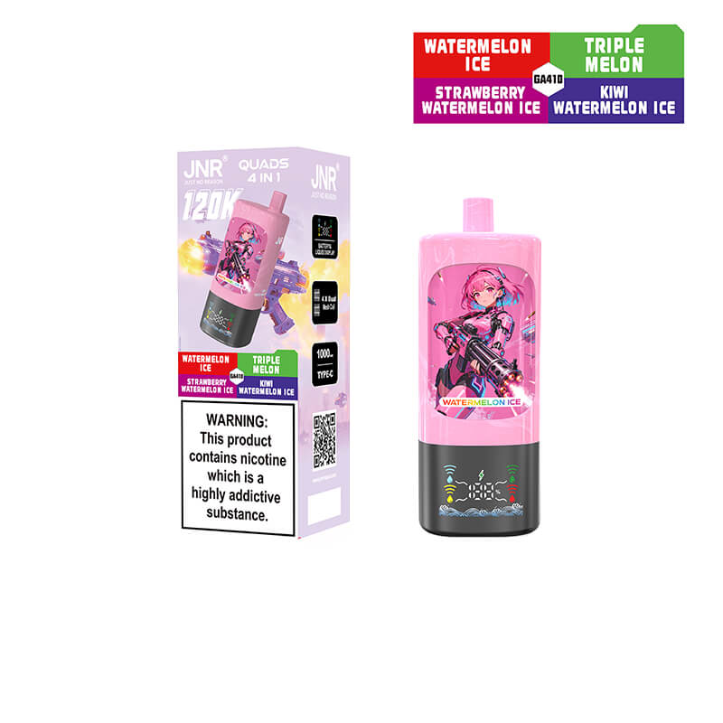 JNR Quads 120000 Puffs 4in1 Disposable Vape