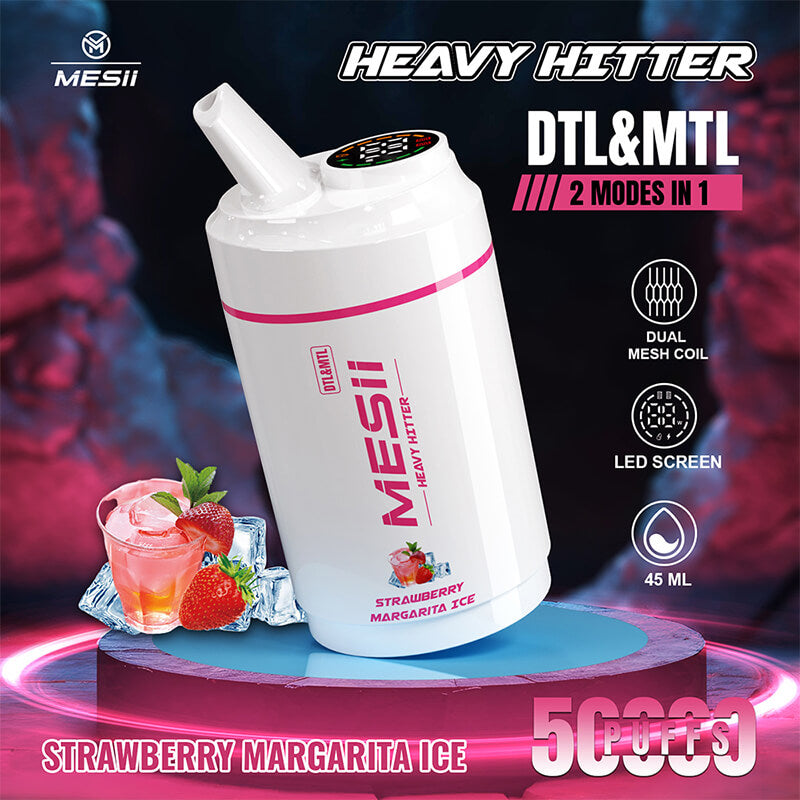 Mesii Shisha Heavy Hitter 50000 Puffs Disposable Vape