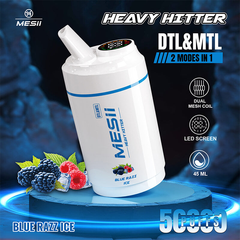 Mesii Shisha Heavy Hitter 50000 Puffs Disposable Vape