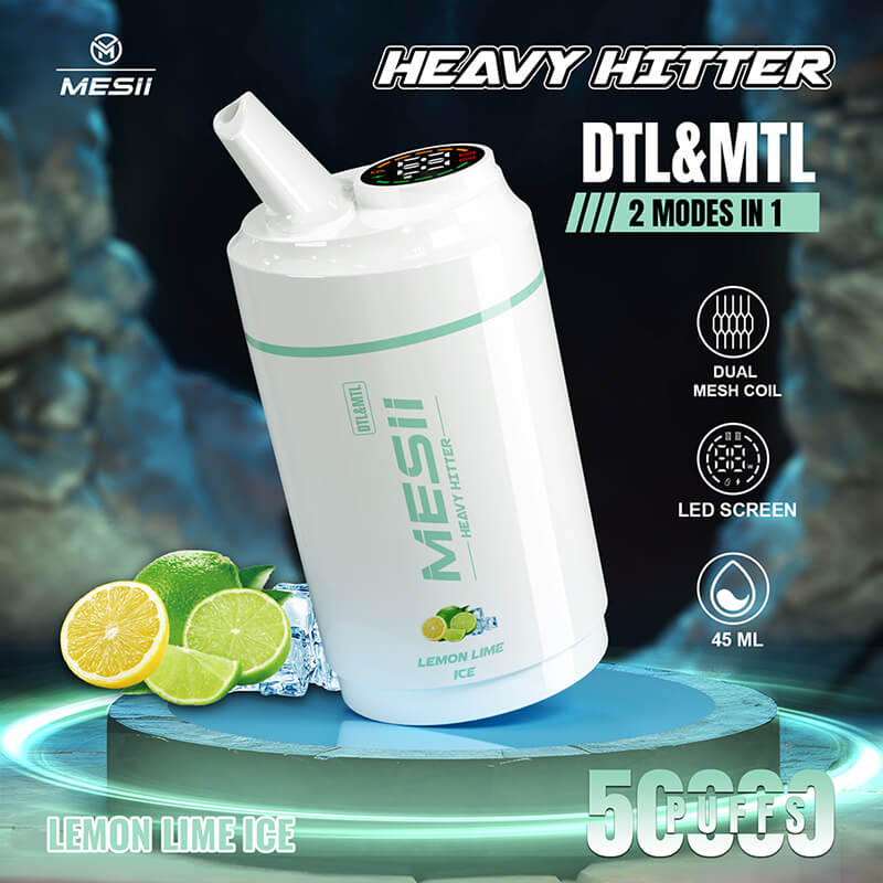 Mesii Shisha Heavy Hitter 50000 Puffs Disposable Vape