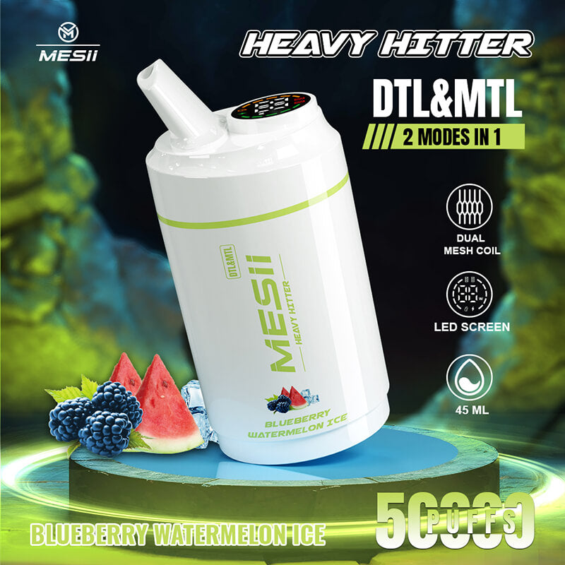 Mesii Shisha Heavy Hitter 50000 Puffs Disposable Vape