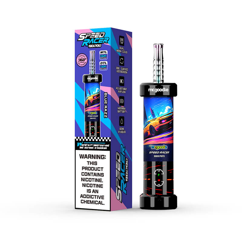 Mr.Goodie Speed Racer 80000 Puffs Shisha Disposable Vape