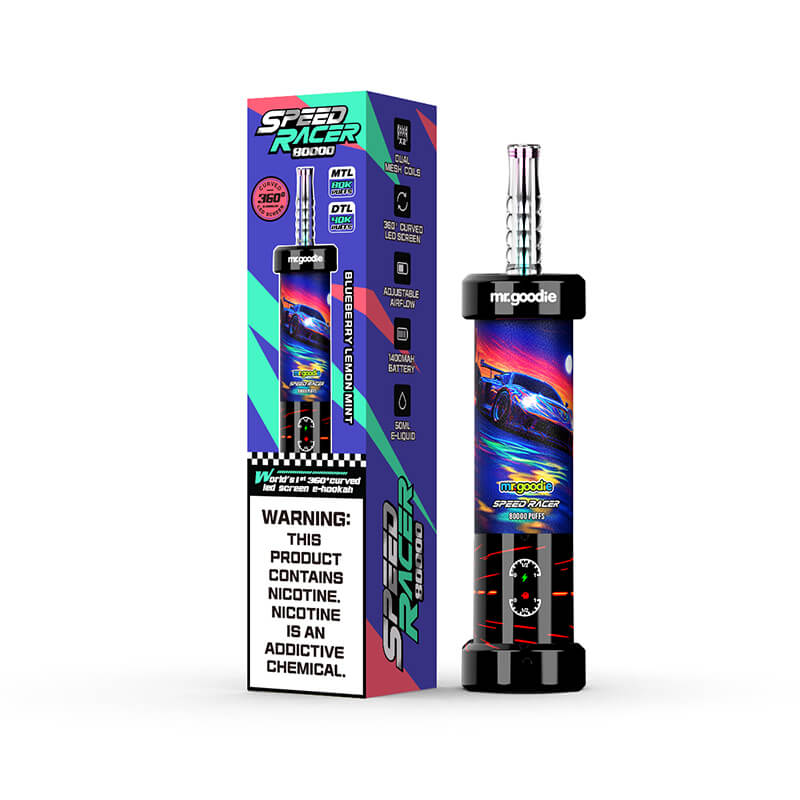 Mr.Goodie Speed Racer 80000 Puffs Shisha Disposable Vape