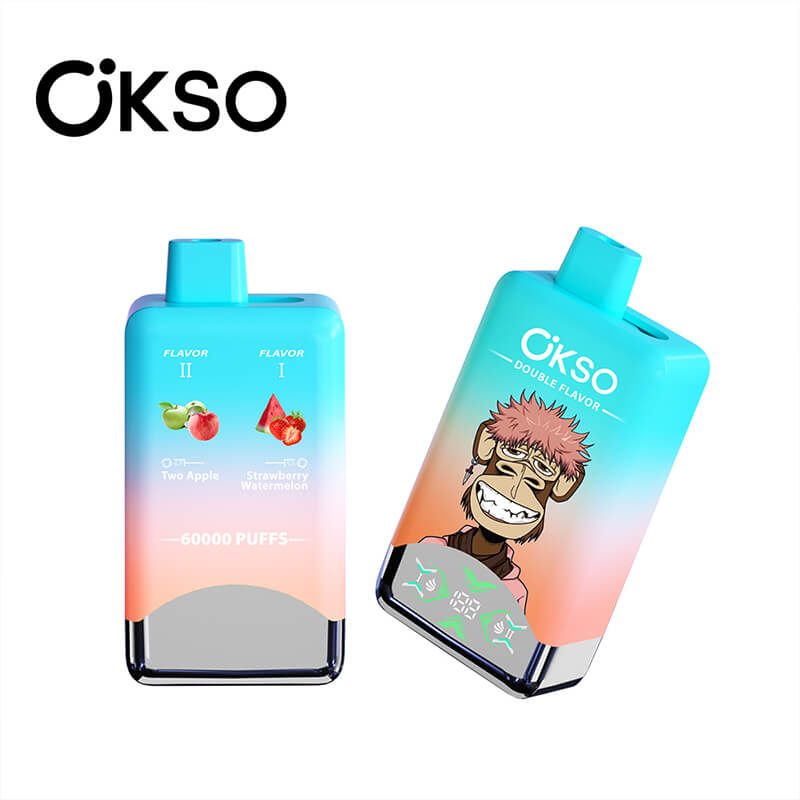 OKSO Dual Flavors 60000 Puffs Disposable Vape 60K E-cigarettes Vaping | Vape Pen OKSO Dual Flavors 60000 Puffs Disposable Vape 60K E-cigarettes Vaping | Vape Pen