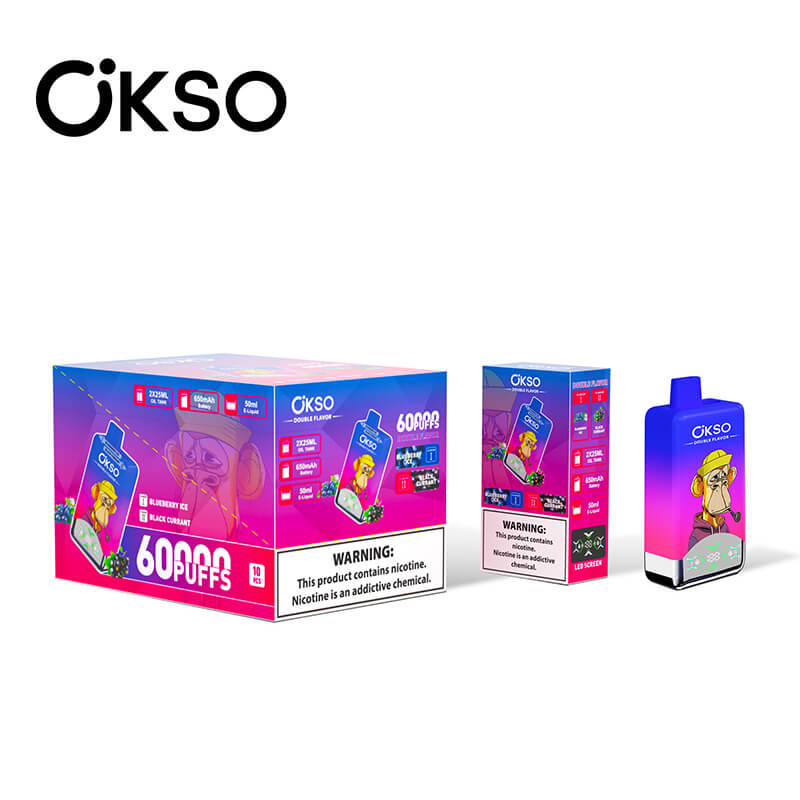 OKSO Dual Flavors 60000 Puffs Disposable Vape