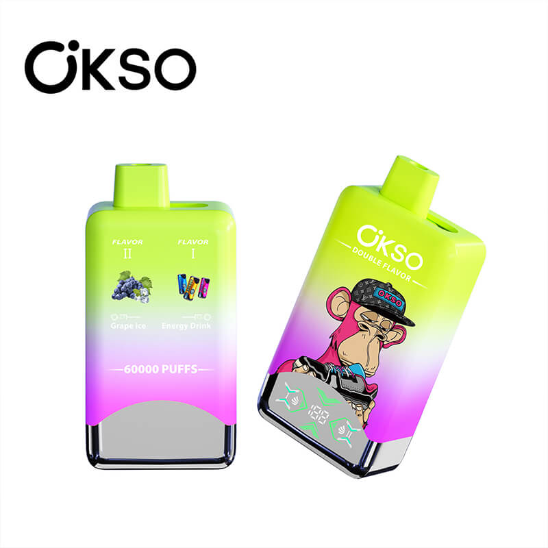 OKSO Dual Flavors 60000 Puffs Disposable Vape 60K E-cigarettes Vaping | Vape Pen OKSO Dual Flavors 60000 Puffs Disposable Vape 60K E-cigarettes Vaping | Vape Pen