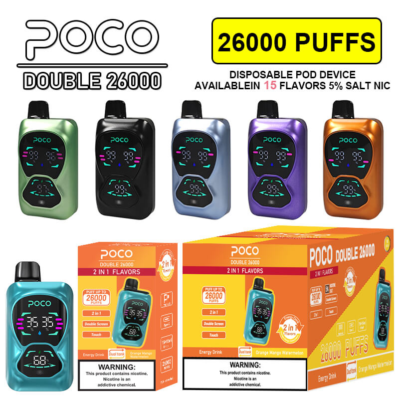 POCO DB 26000 Puffs Dual Flavors Disposable Vape