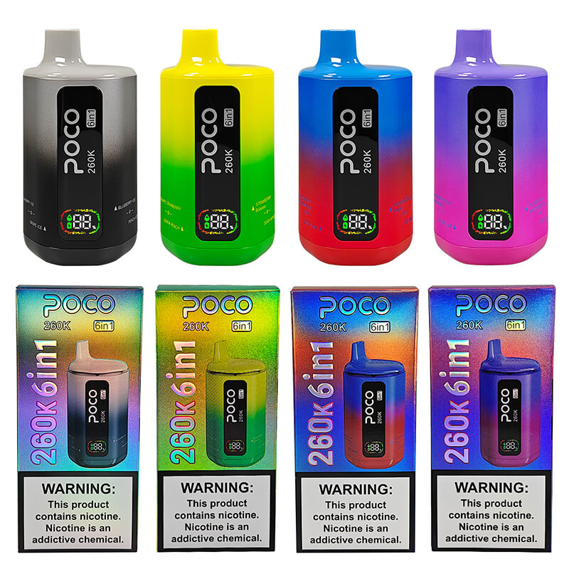 POCO 260K 6in1 260000 Puffs Disposable Vape