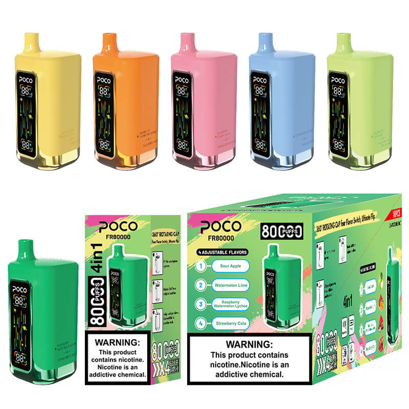 POCO FR 80000 Puffs 4in1 Disposable Vape