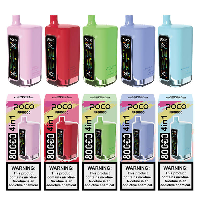 POCO FR 80000 Puffs 4in1 Disposable Vape