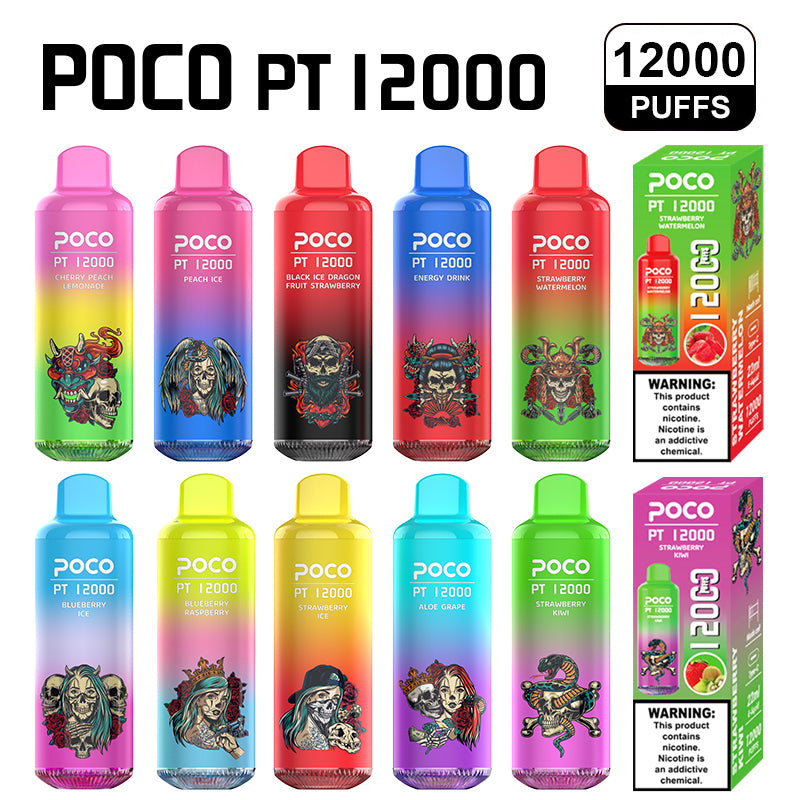 EU Warehouse POCO PT 12000 Puffs Disposable Vape