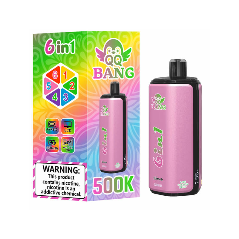 QQ BANG 500000 Puffs 6in1 Disposable Vape
