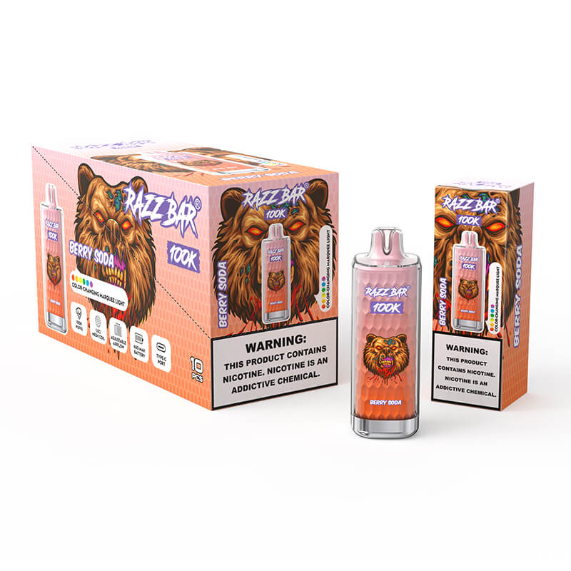 Razz Bar 100000 Puffs Disposable Vape