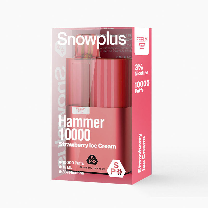 RELX Snowplus Hammer 10000 Puffs Disposable Vape