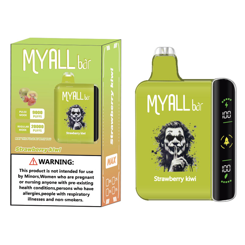 Strawberry kiwi MYALL Bar 20000 Puffs Disposable Vape