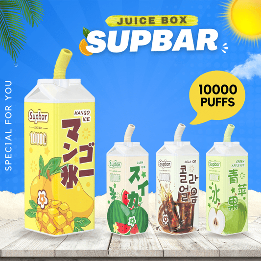 Supbar Juice Box 10000 Puffs Disposable Vape
