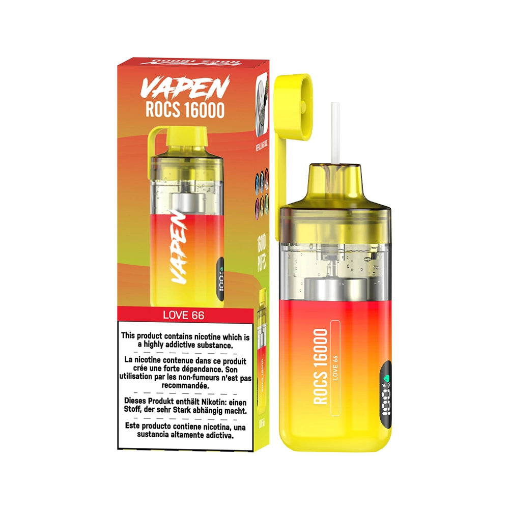 VAPEN ROCS 16000 Puffs Disposable