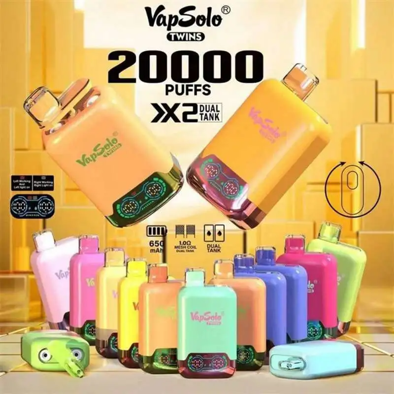 Vapsolo Twins 20000 Puffs Disposable Vape