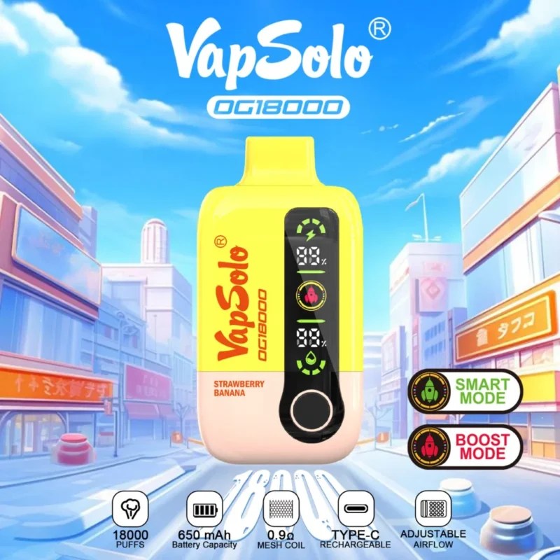 Vapsolo DG 18000 Puffs Disposable Vape