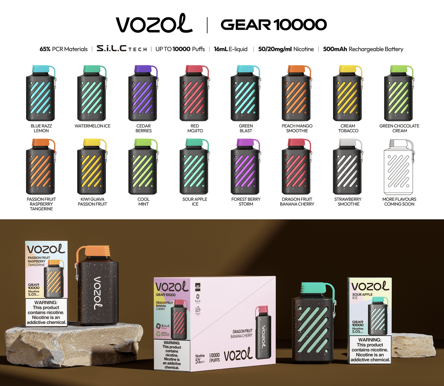 VOZOL Gear 10000 Puffs Disposable Vape