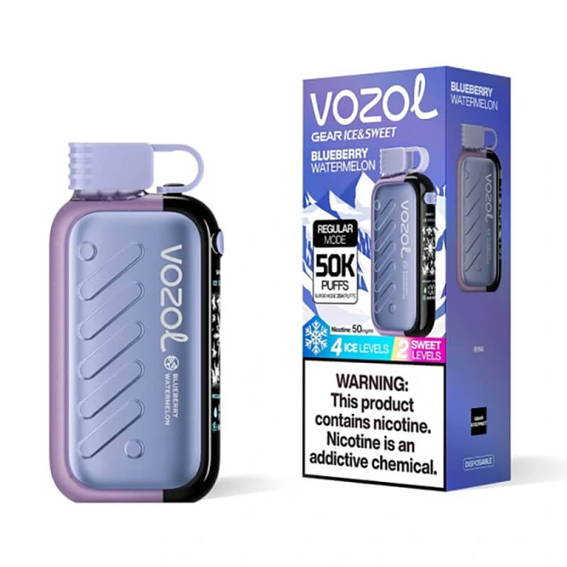 Vozol Gear 50000 Puffs Ice & Sweet Adjustable Disposable Vape
