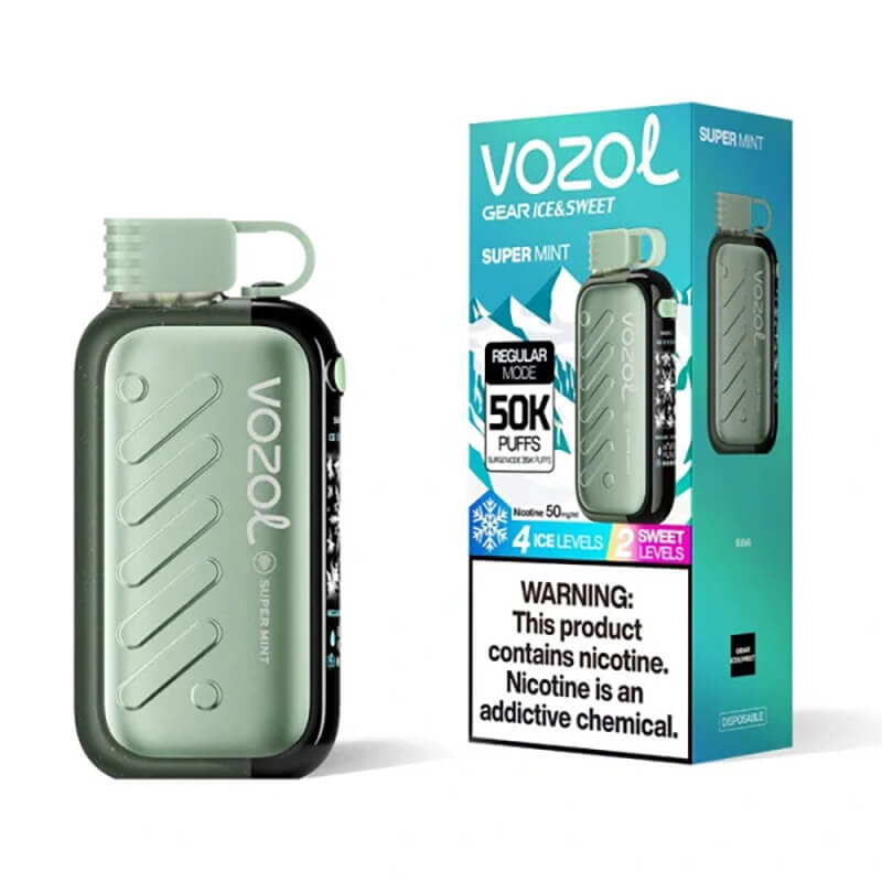 Vozol Gear 50000 Puffs Ice & Sweet Adjustable Disposable Vape