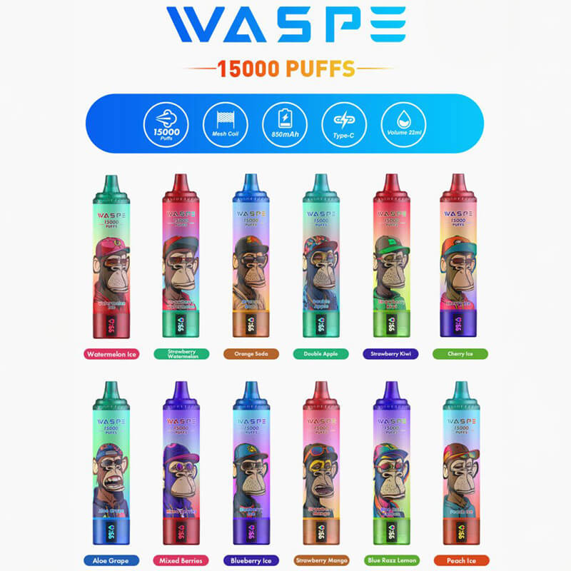 WASPE 15000 Puffs Disposable Vape