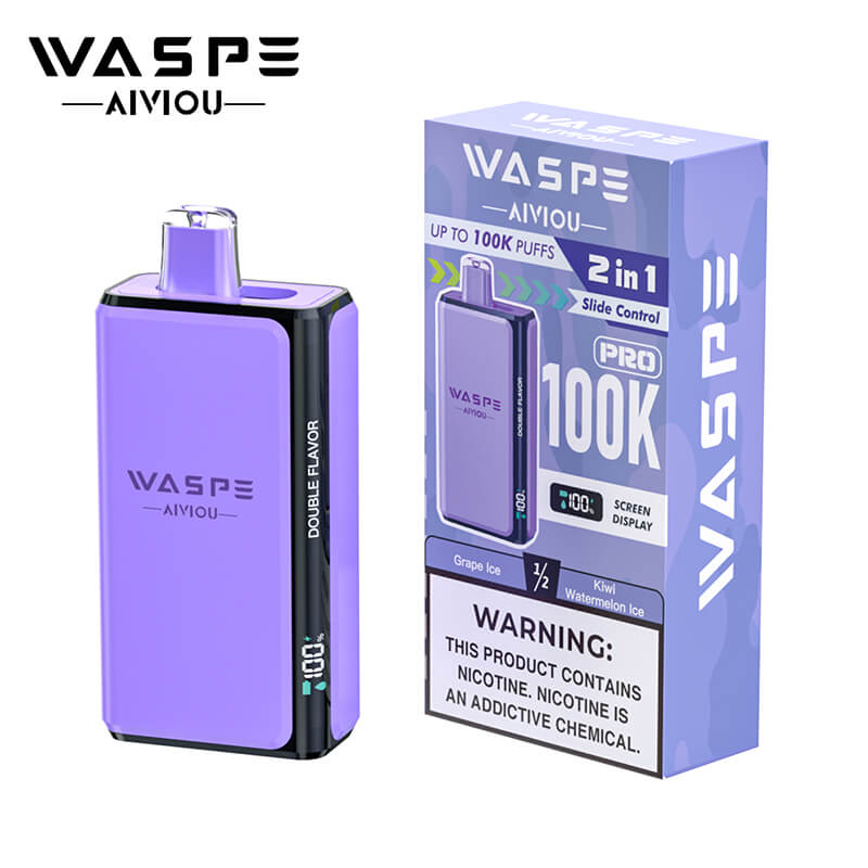 WASPE 100000 Puffs Pro Dual Flavor Disposable Vape