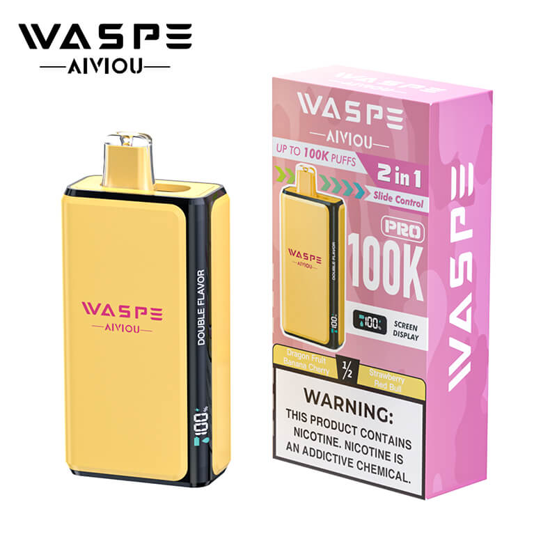 WASPE 100000 Puffs Pro 2in1 Disposable Vape