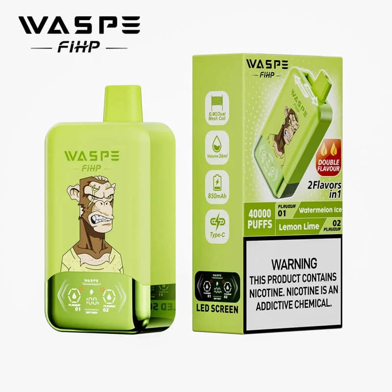 WASPE Fihp 40000 Dual Flavors Disposable Vape