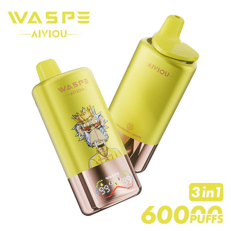 triple flavor vape WASPE 60000 Puffs Triple Flavors Disposable Vape 60K E-cigarettes