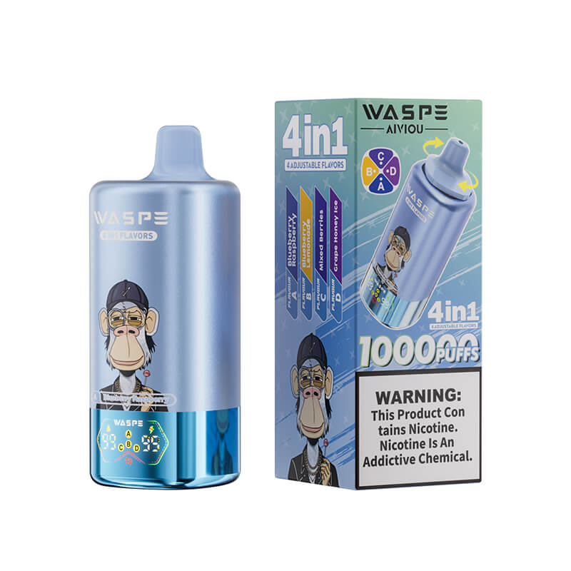 WASPE 100000 Puffs 4in1 Flavors Disposable Vape
