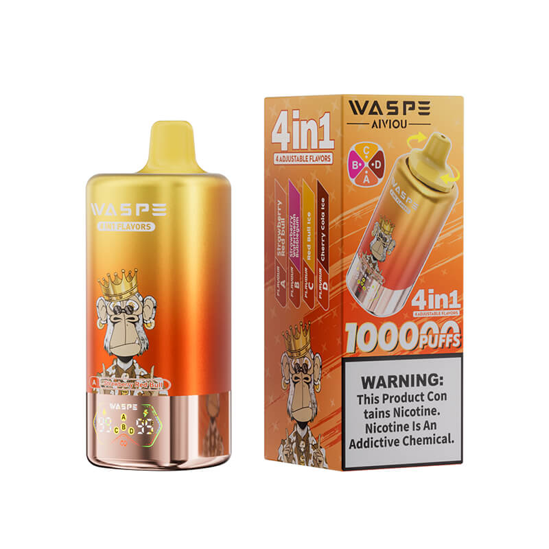 WASPE 100000 Puffs 4in1 Flavors Disposable Vape