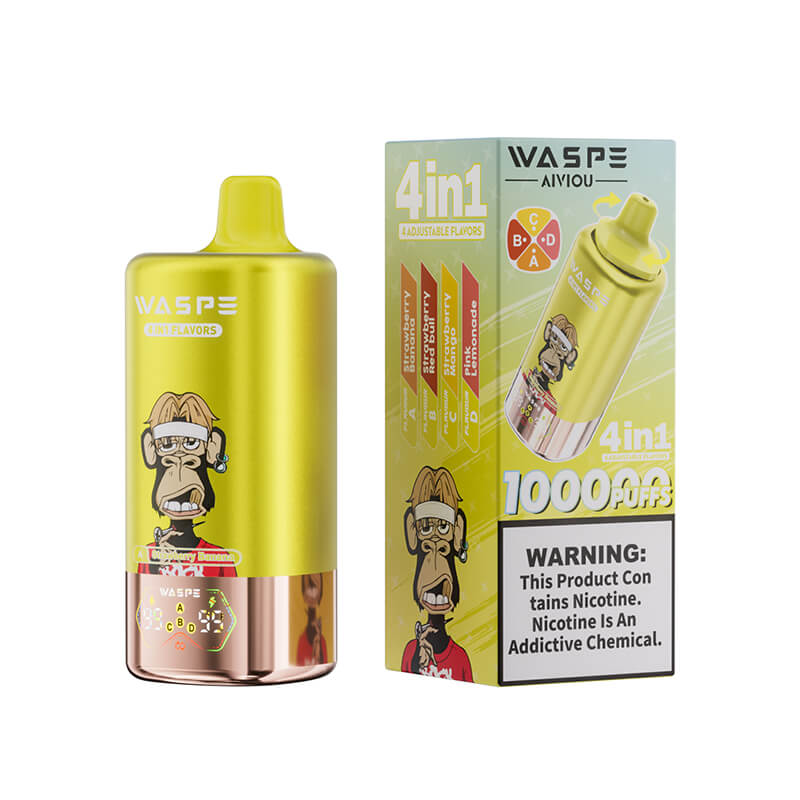 WASPE 100000 Puffs 4in1 Flavors Disposable Vape