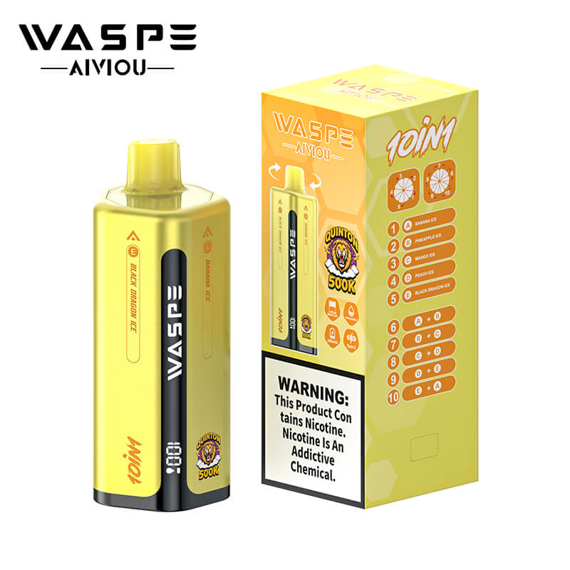 WASPE 10In1 Quinton 500000 Puffs Disposable Vape
