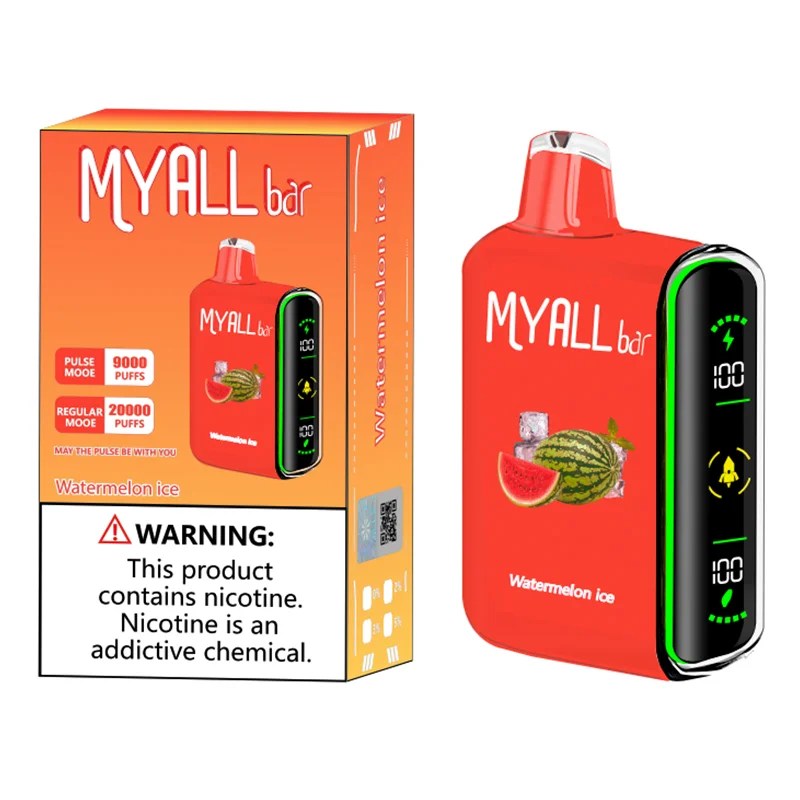 Watermelon ice MYALL Bar 20000 Puffs Disposable Vape