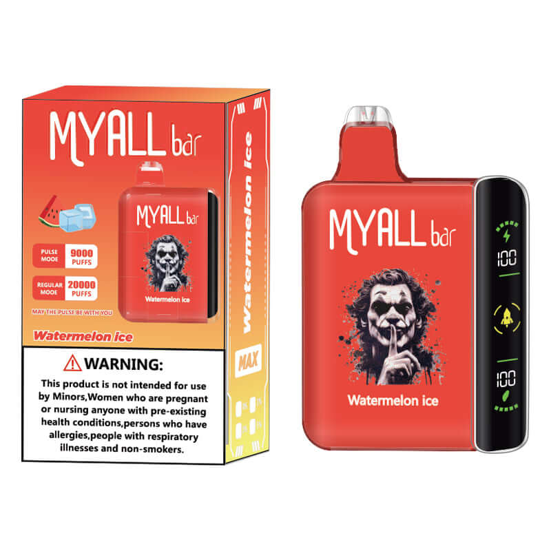 Watermelon ice MYALL Bar 20000 Puffs Disposable Vape