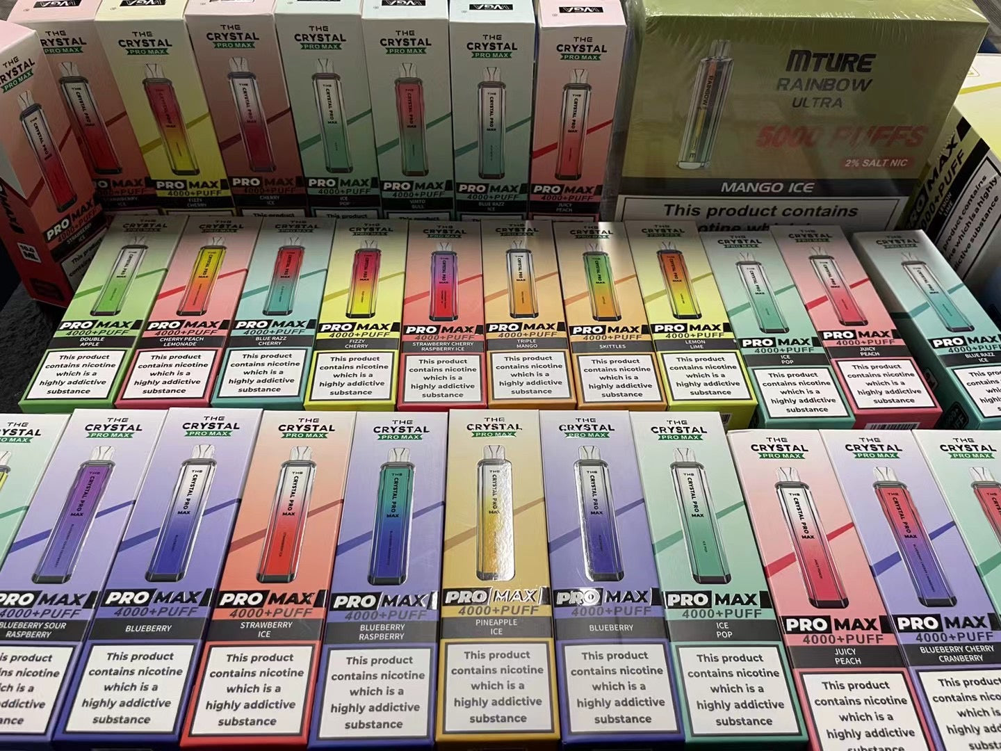 WGA CRYSTAL PRO MAX 4000 Puffs Disposable Vape