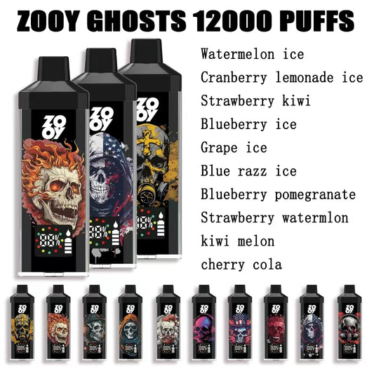 EU Warehouse Zooy Ghosts 12000 Disposable Vape