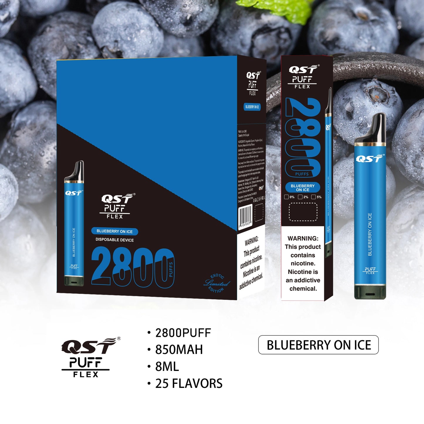 IQTE  Puff Filex 2800 Puffs Disposable Vape