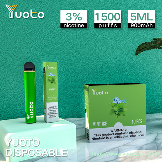 Yuoto 1500 Puffs Disposable Vape
