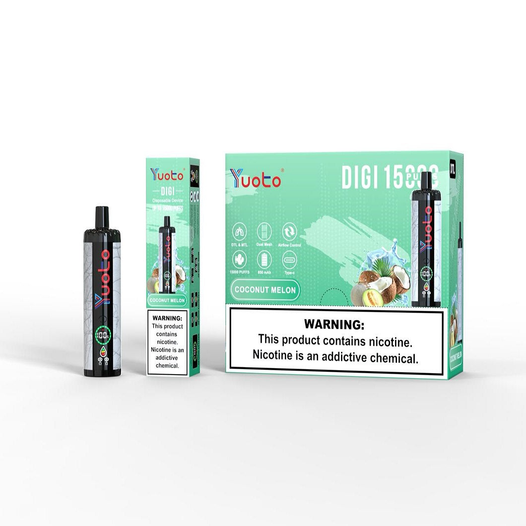 Yuoto Digi 15000 Puffs Disposable Vape