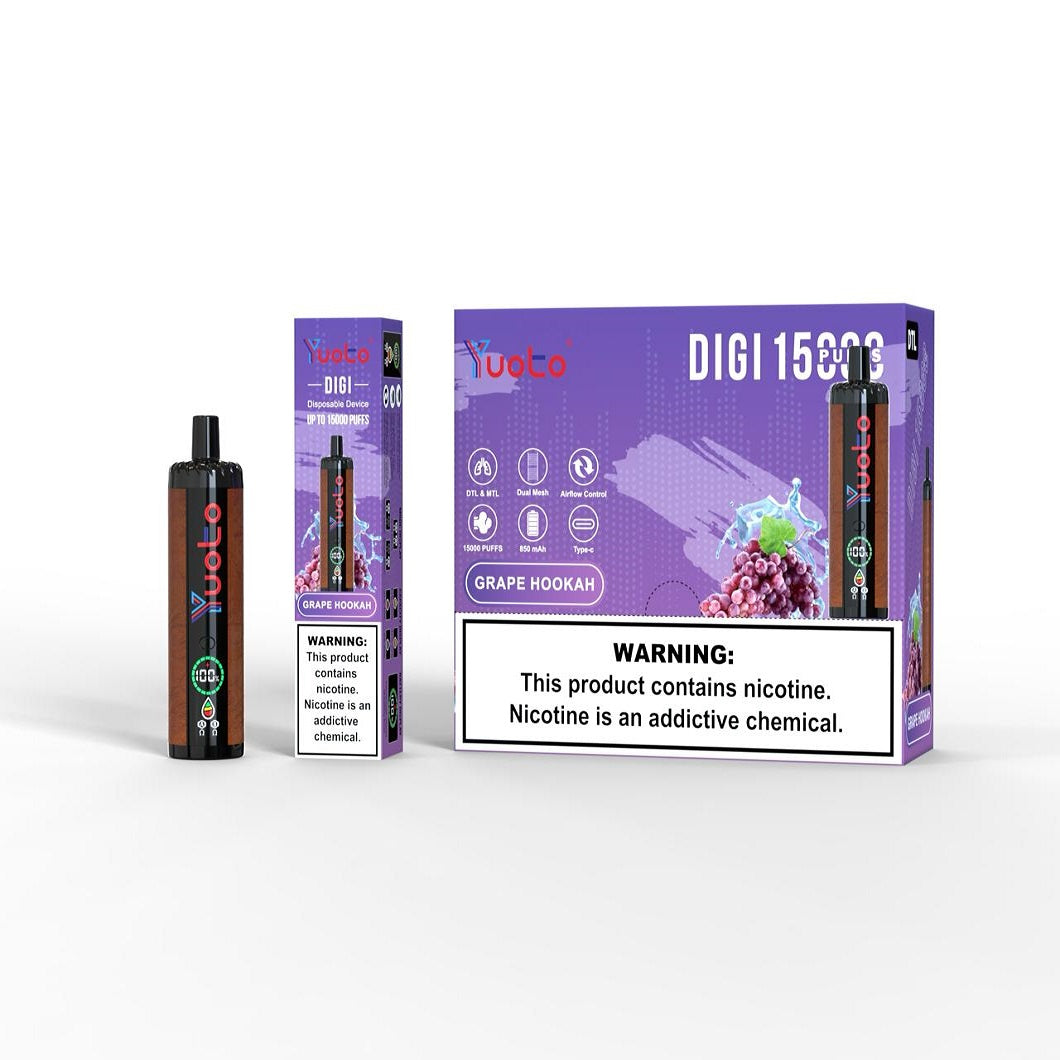 Yuoto Digi 15000 Puffs Disposable Vape