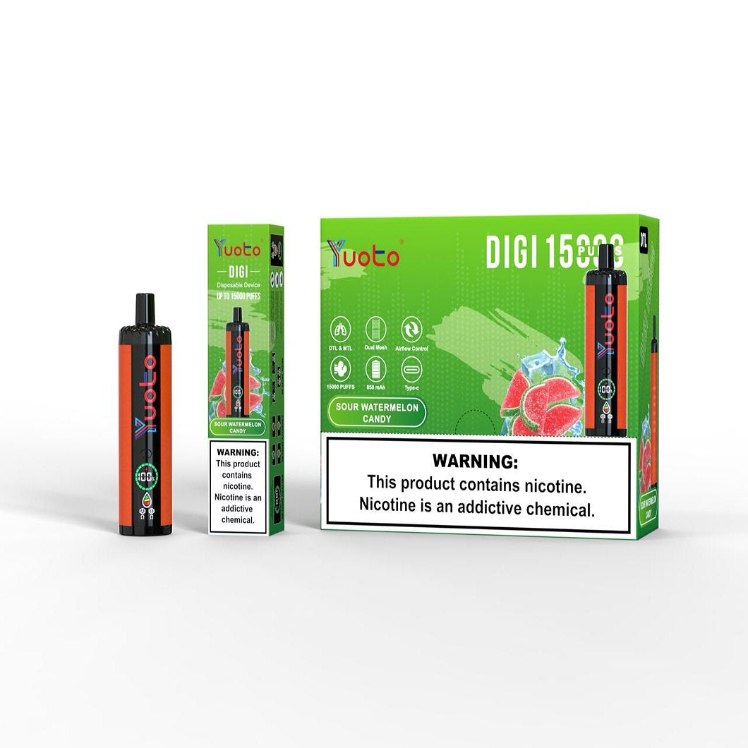 Yuoto Digi 15000 Puffs Disposable Vape