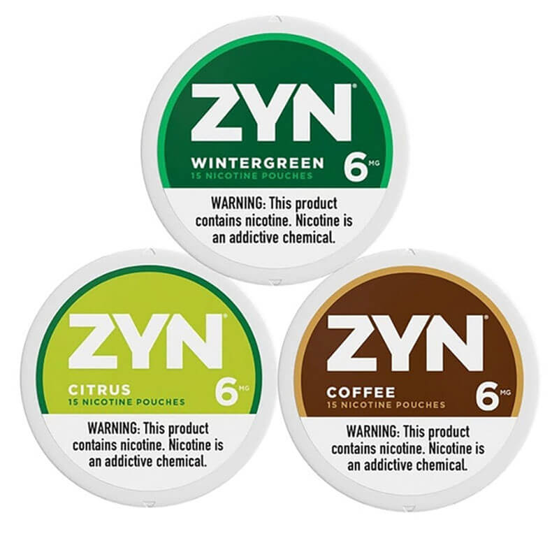 ZYN Nicotine Pouches 3mg 6mg