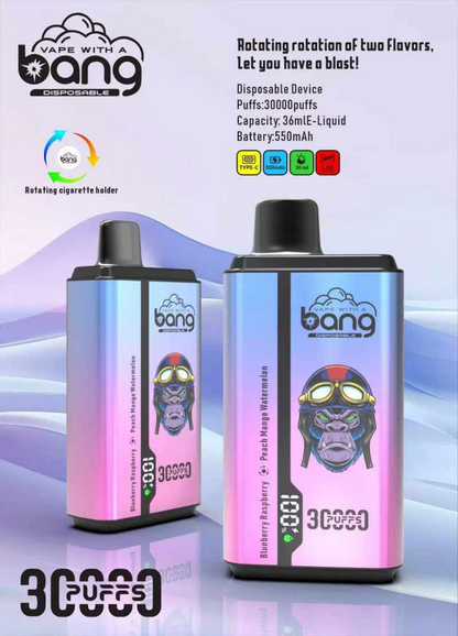 Bang 30000 Puffs Double Flavors Disposable Vape