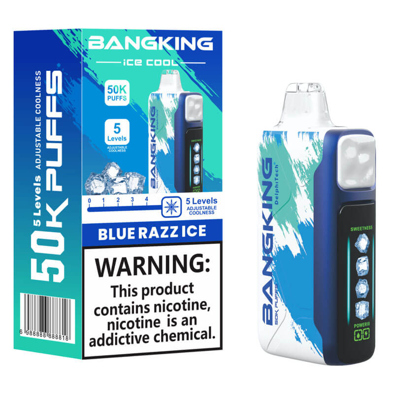 Bang King Ice Cool 50000 Puffs Disposable Vape 50K E-cigarettes Vaping | Vape Pen Bang King Ice Cool 50000 Puffs Disposable Vape 50K E-cigarettes Vaping | Vape Pen