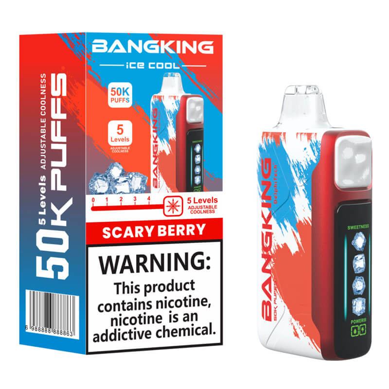 Bang King Ice Cool 50000 Puffs Disposable Vape 50K E-cigarettes Vaping | Vape Pen Bang King Ice Cool 50000 Puffs Disposable Vape 50K E-cigarettes Vaping | Vape Pen