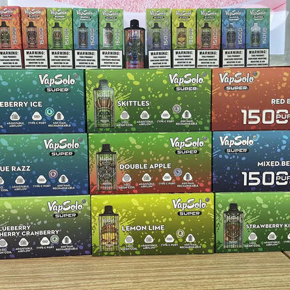 VapSolo Super 15000 Puffs Disposable Vape