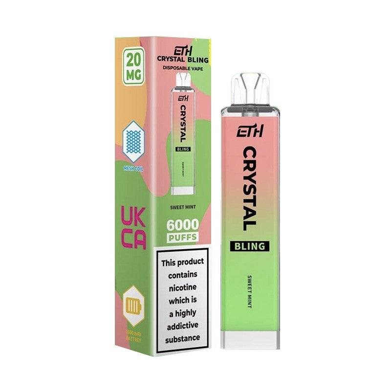 ETH Crystal Bling 6000 Puffs Disposable Vape